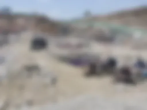 Image captioned as site progress by the source